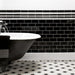 Jet Black Rope Dado 15.2x4cm-Ceramic Tiles-Original Style-Tile.co.uk