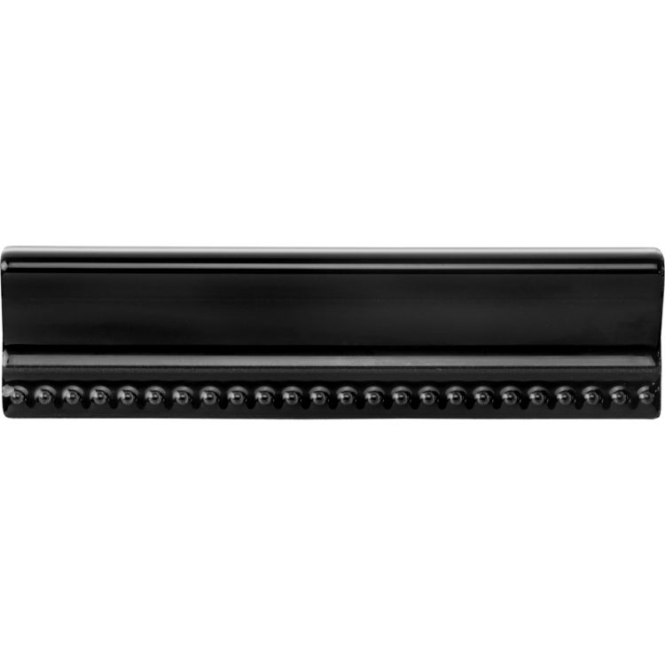 Image of Free Sample - Jet Black Hogarth Dado 10x10cm - Delivered separately by Original Style-sample-sample-Tile.co.uk
