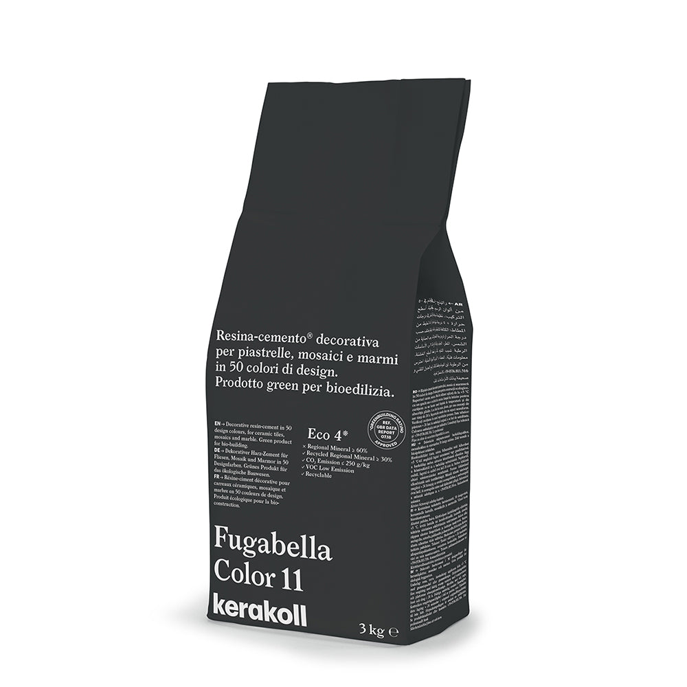 Image of Kerakoll Fugabella 3kg Color Resin-Cement High Flexibility Rapid Wall & Floor tile Grout-Grout-Kerakoll-tile.co.uk