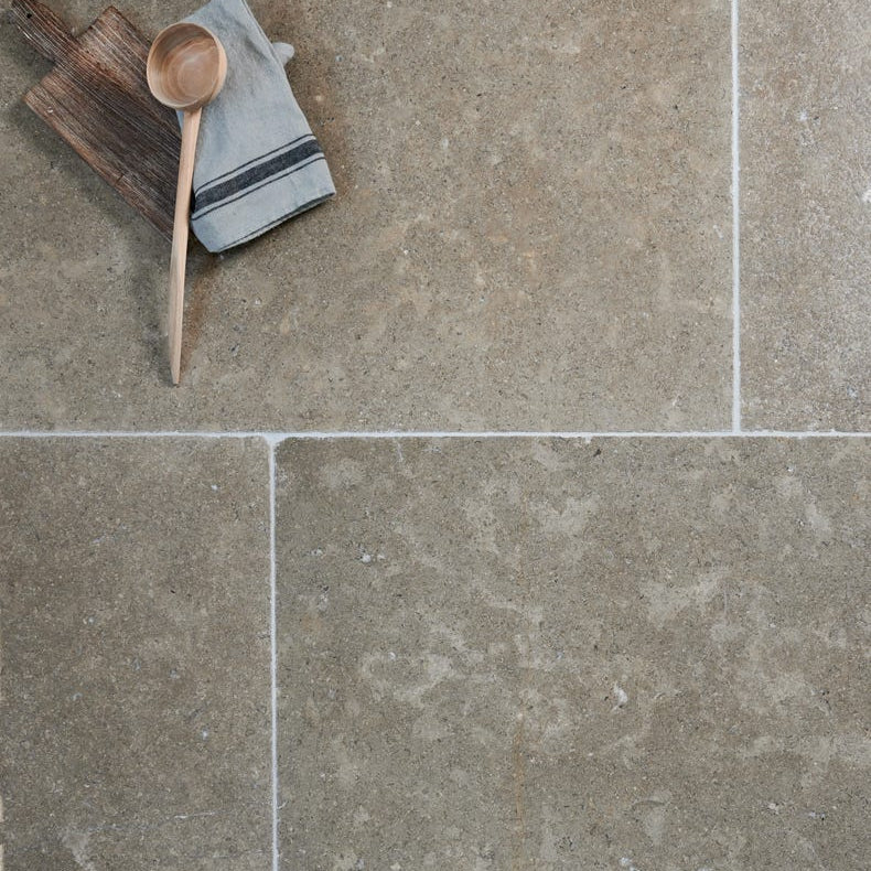 Image of Corfe Limestone Tumbled & Etched 60 x Random sizes-Limestone tiles-Ca Pietra-tile.co.uk
