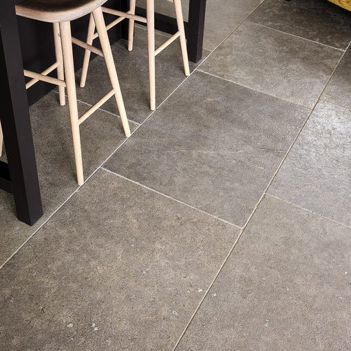 Image of Corfe Limestone Tumbled & Etched 60 x Random sizes-Limestone tiles-Ca Pietra-Tile.co.uk
