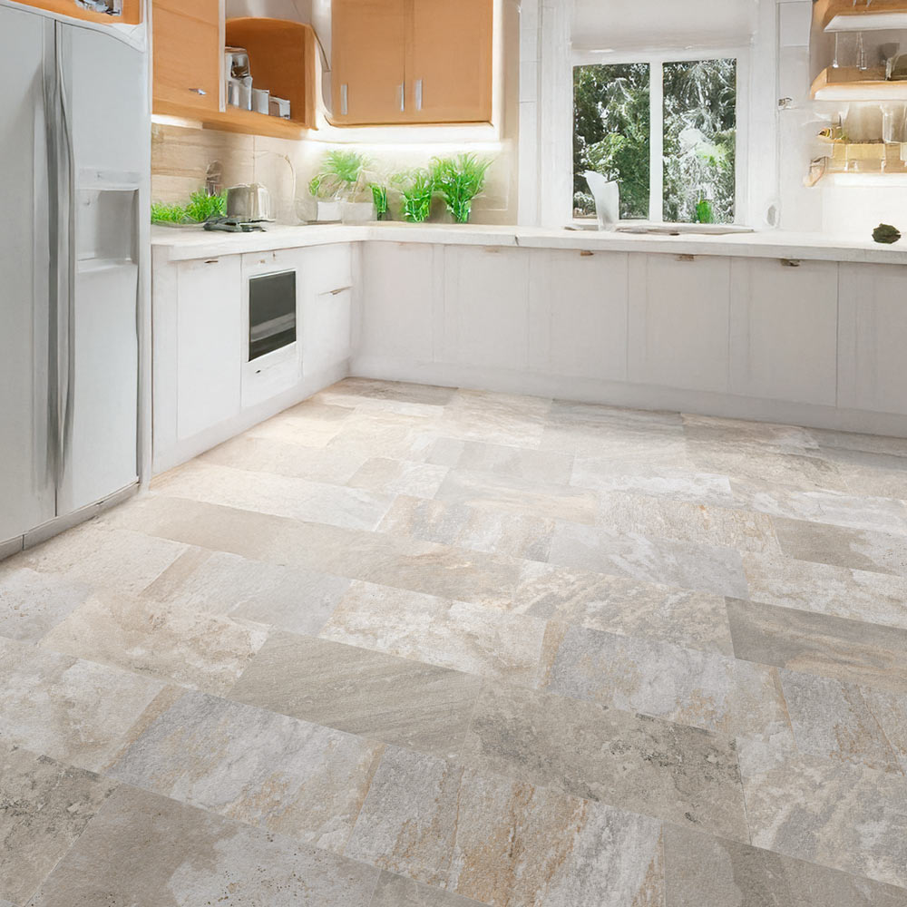Image of Cambridge Bone Porcelain tile 30x60cm-Ceramic tile-Keros-Tile.co.uk