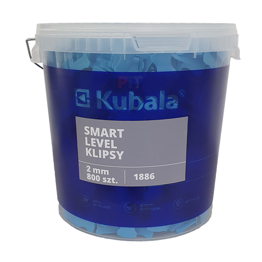 Kubala 2mm Clips Smart Level Tile Levelling System-Spacer-Kubala-tile.co.uk