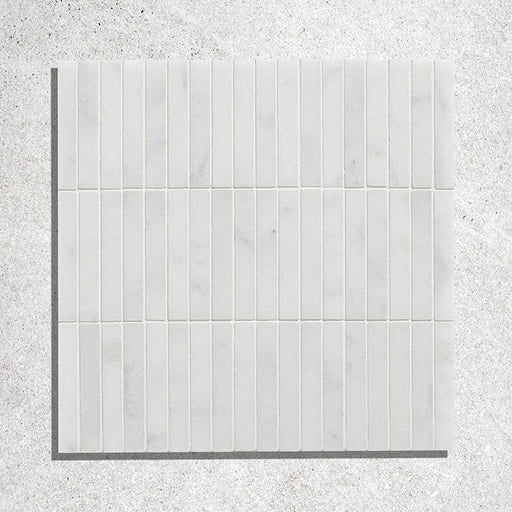 Long Island Marble Honed Bamboo Mosaic 30.5 x 30.5 x 1.0cm-Ca Pietra-Tile.co.uk