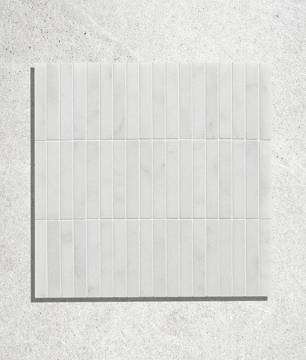 Long Island Marble Honed Bamboo Mosaic - Swatch Sample - Delivered separately by Ca Pietra-sample-sample-Tile.co.uk