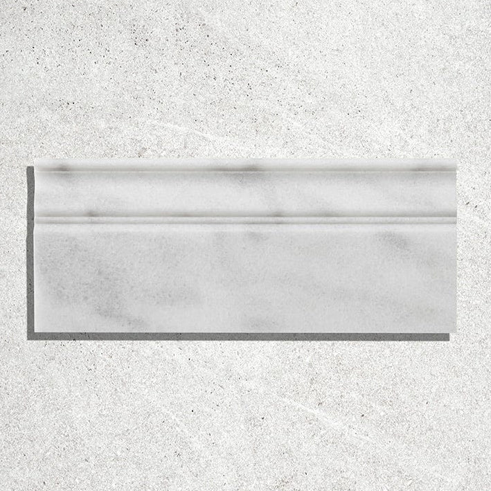 Image of Long Island Marble Honed Skirting 12.7 x 30.5 x 2.0cm-Ca Pietra-Tile.co.uk