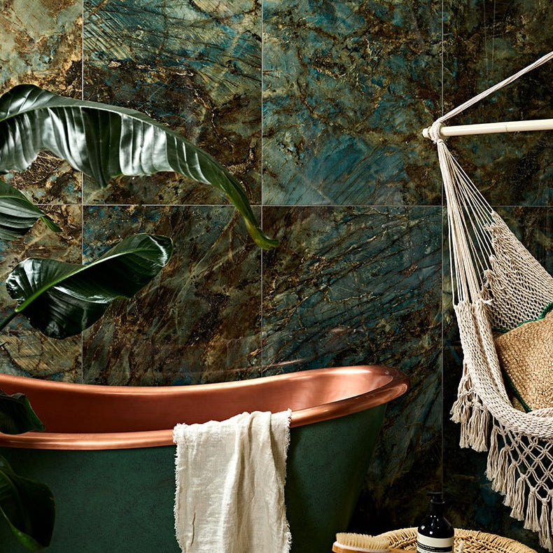Image of Rainforest Lemurian Porcelain Polished 60 x 120 x 1.0cm-Ca Pietra-Tile.co.uk
