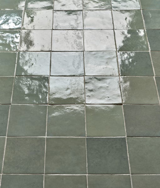 Image of Maroc Porcelain Mint - 9.9 x 9.9 x 1cm-Ca Pietra-Tile.co.uk