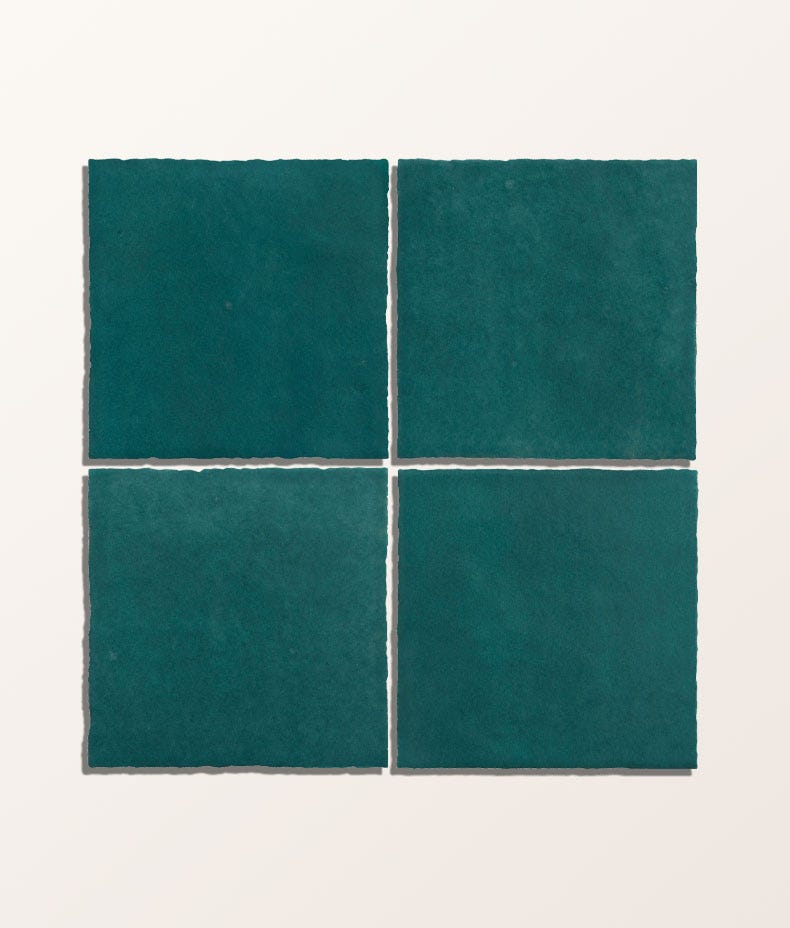 Image of Maroc Porcelain Aquamarine 9.9 x 9.9cm-Ca Pietra-Tile.co.uk