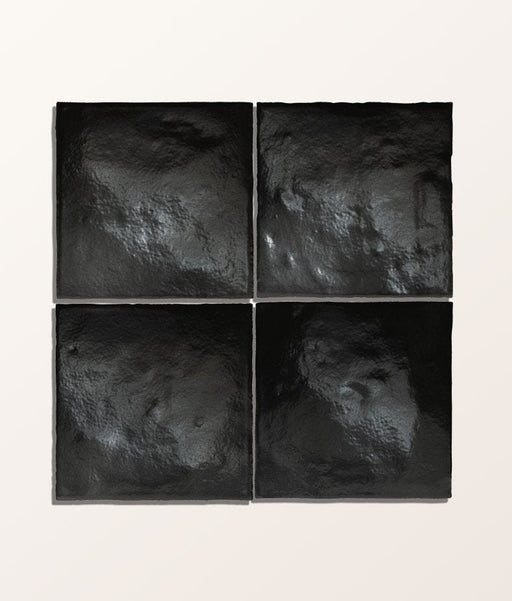 Maroc Porcelain Nero 9.9 x 9.9cm-Ca Pietra-Tile.co.uk