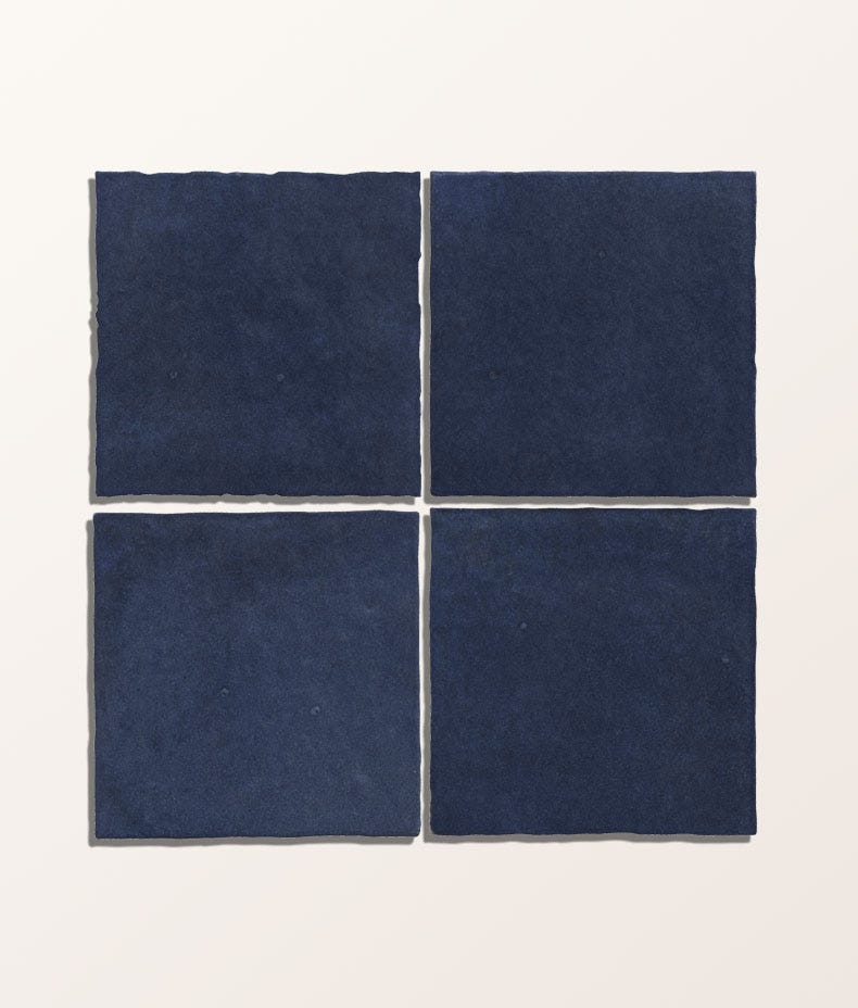 Image of Maroc Porcelain Oltremare 9.9 x 9.9cm-Ca Pietra-Tile.co.uk