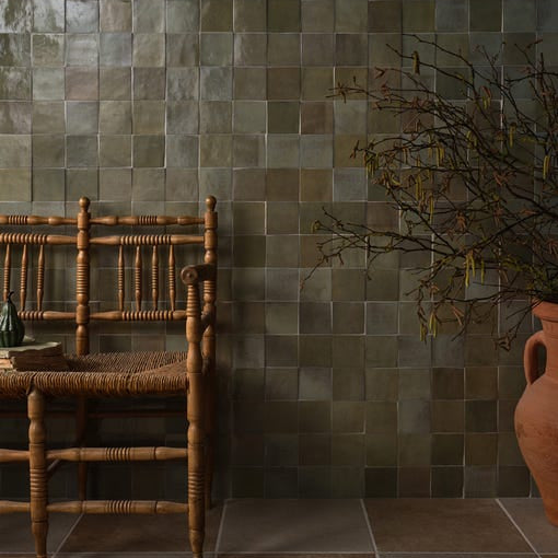 Maroc Porcelain Sage - 9.9 x 9.9 x 1cm-Ca Pietra-Tile.co.uk