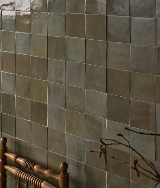 Maroc Porcelain Sage - 9.9 x 9.9 x 1cm-Ca Pietra-Tile.co.uk