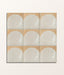 Menara White Arches Porcelain - 15 x 15 x 0.8cm-Ca Pietra-Tile.co.uk