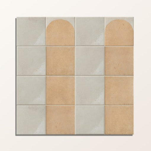 Image of Menara White Porcelain Gloss - 15 x 15 x 0.7cm-Ca Pietra-Tile.co.uk