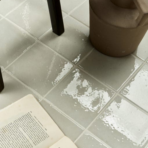 Image of Menara White Porcelain Gloss - 15 x 15 x 0.7cm-Ca Pietra-Tile.co.uk
