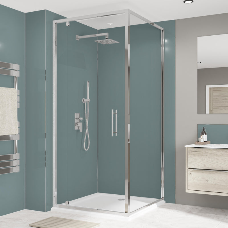 Image of Neptune Blue Alloy Wall Panel-Wall panel-Wetwall-Tile.co.uk