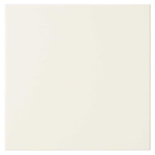 plain white square tile