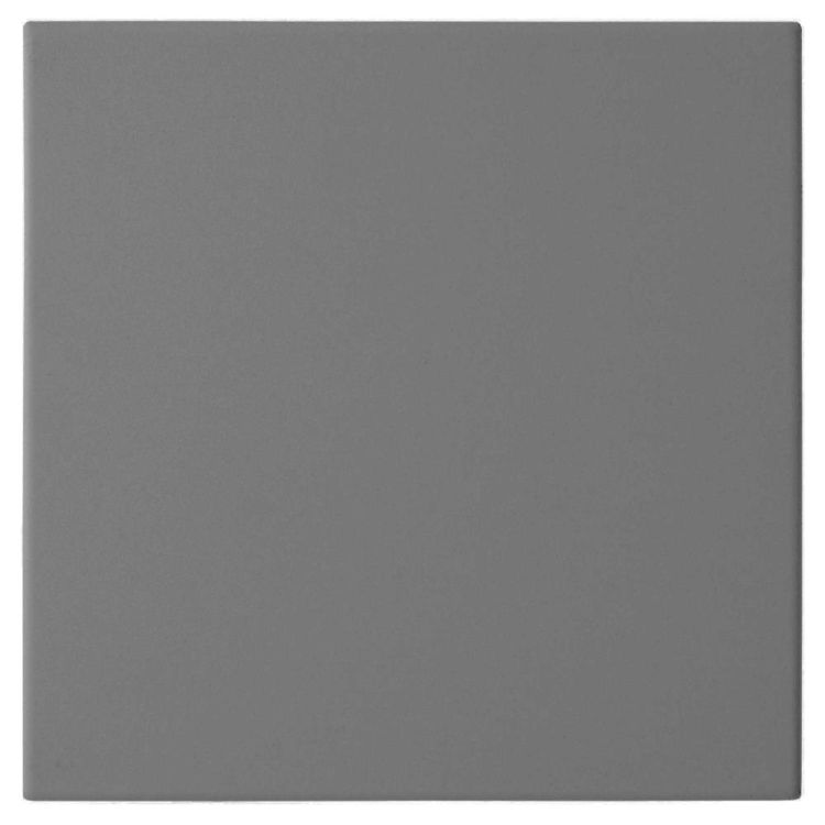 Image of plain grey square tile