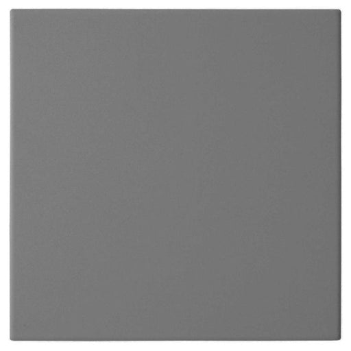 plain grey square tile