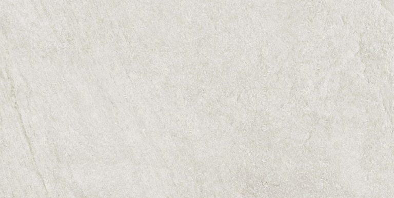 Image of White slate rectangular outdoor tile