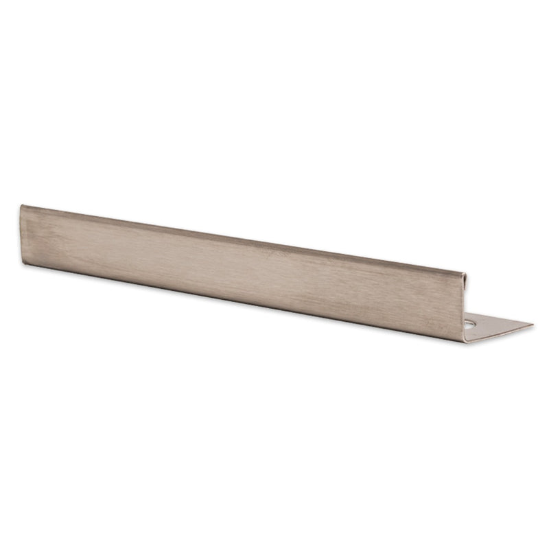 Image of Premtool Straight Edge Brushed Stainless Steel Tile Trim-Trim-Premtool-Tile.co.uk