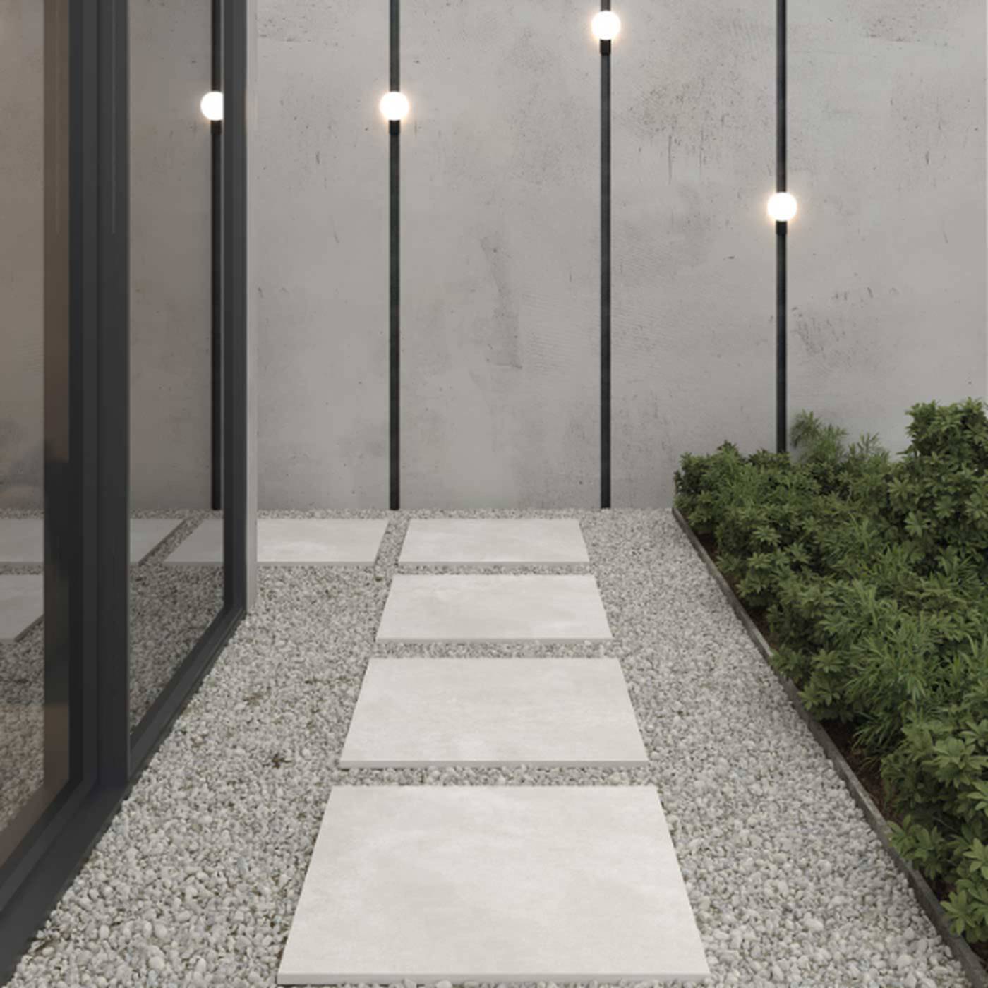 Image of Moon Off White Outdoor tile 80x80x2cm-20mm Porcelain tile-Tile Space-Tile.co.uk