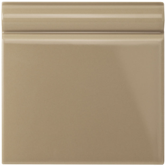 Palladian Beige Skirting Tile 15.2x15.2cm