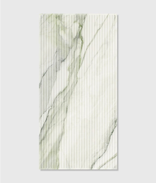 Palm Springs Porcelain Cerulean Fluted - 30 x 40cm Sample-sample-sample-Tile.co.uk