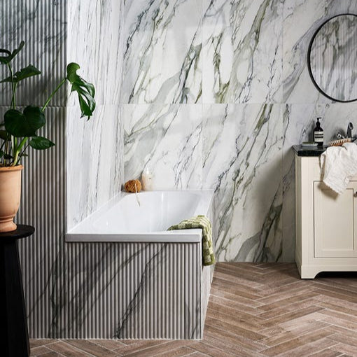 Image of Palm Springs Porcelain Cerulean Plain - 60 x 120 x 0.91cm-Ca Pietra-Tile.co.uk