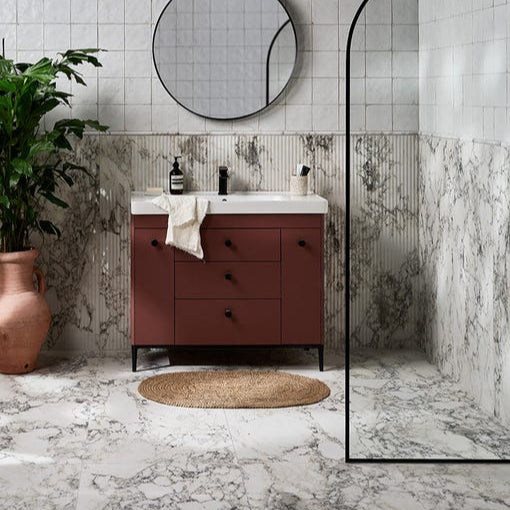 Palm Springs Porcelain Italiana Plain - 60 x 120 x 0.91cm-Ca Pietra-Tile.co.uk