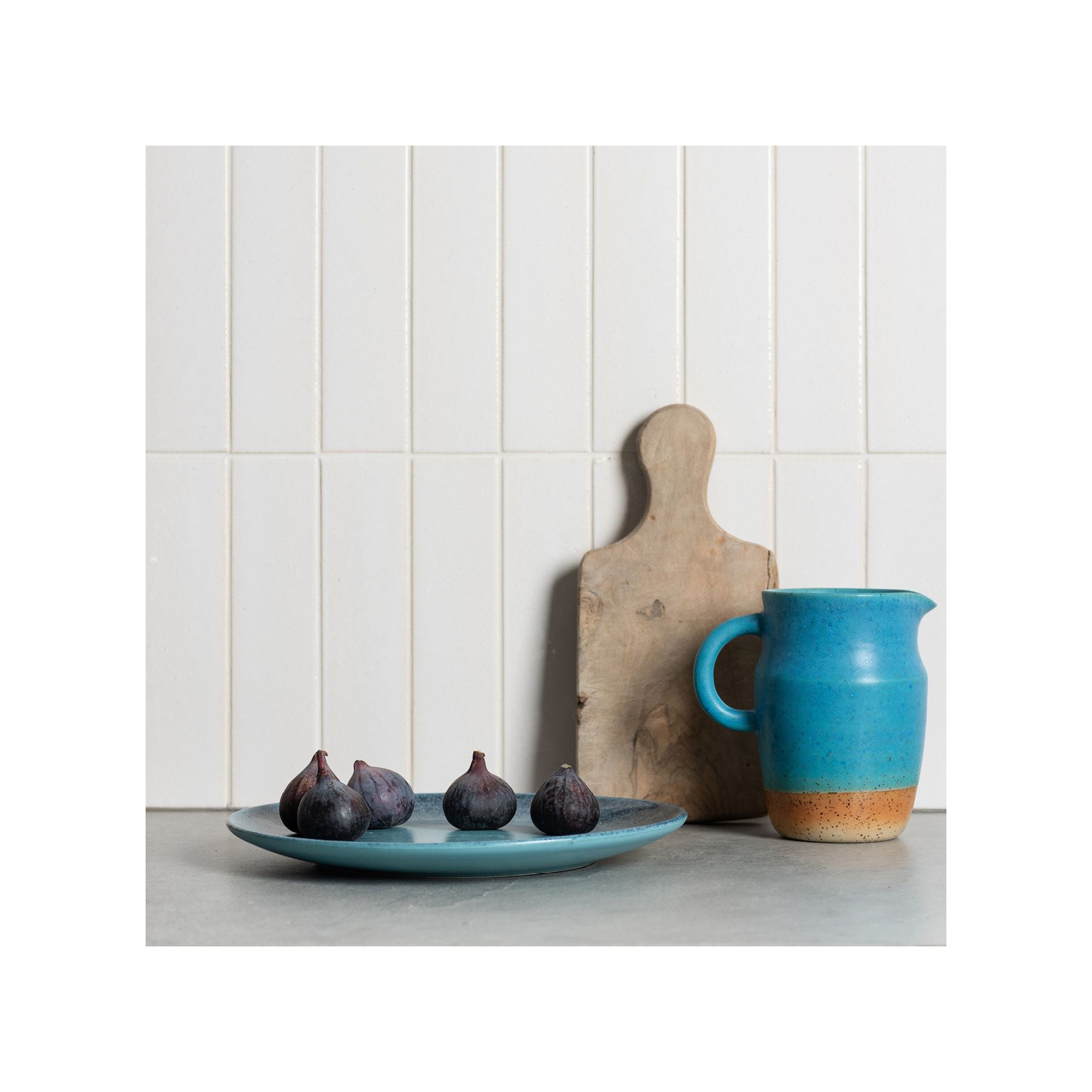 Image of Dale Brick Tile on a kitchen splash back