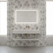 Piazza Malone White Decor tile 30x75cm-Ceramic Wall tile-Cifre-Tile.co.uk