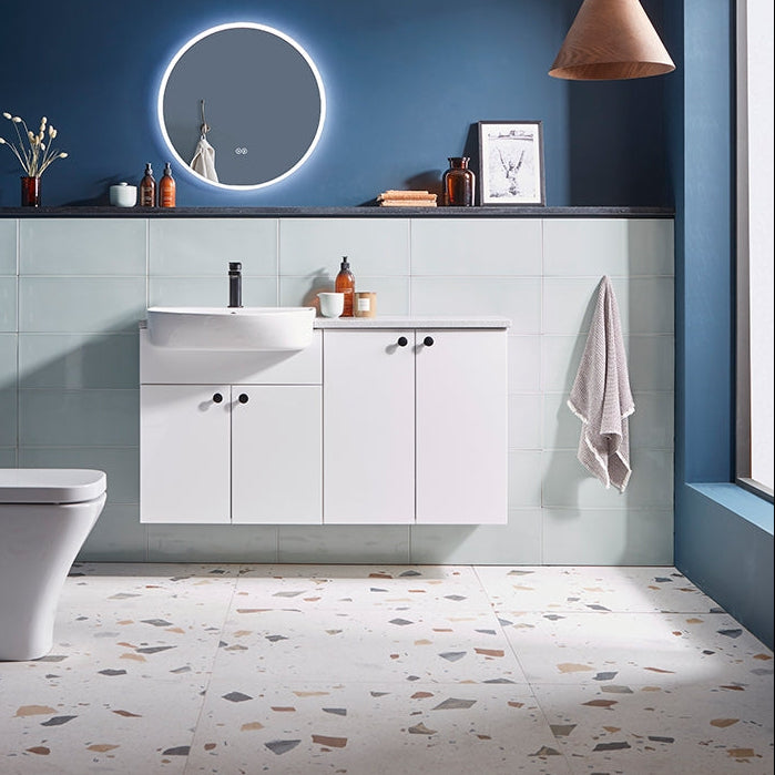 Image of Piazza Porcelain Geo Pearl - 60 x 60cm-Porcelain Tile-Ca Pietra-Tile.co.uk