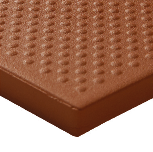 Image of Pinhead Red Vitrified tile 14.8x14.8cm by Dorset Woolliscroft-Vitrified ceramic-Original Style-Tile.co.uk