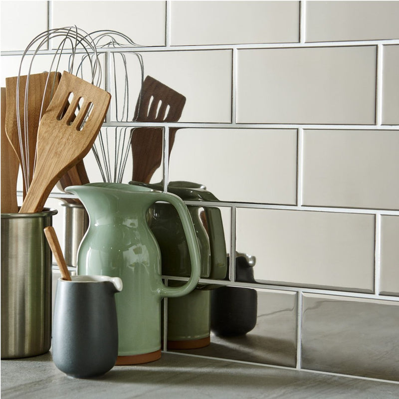 Image of Platinum Half Tile 15.2x7.5cm-Ceramic wall tile-Original Style-Tile.co.uk