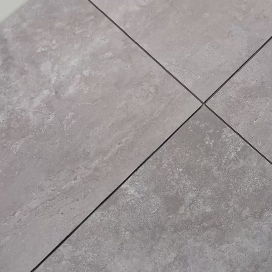 Image of Travertine Grey Tile 37x75cm