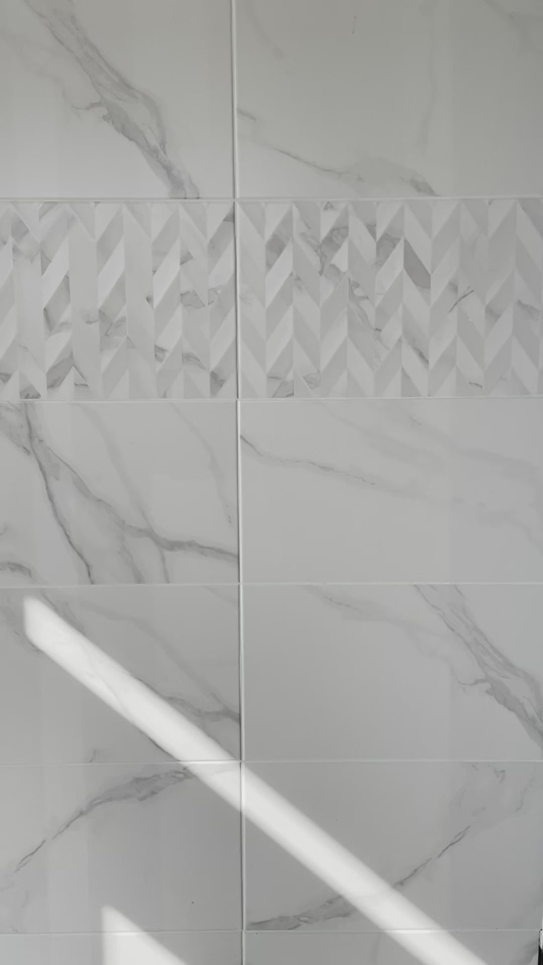 Image of Pinsa Grey Ceramic tile 30x60cm