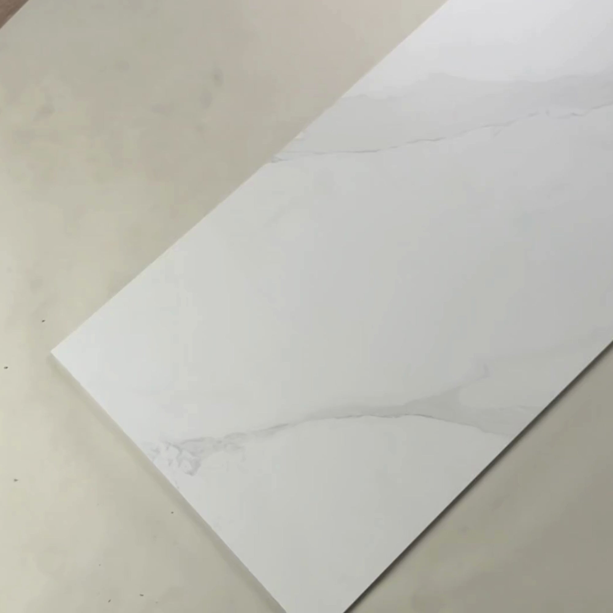 Image of Statuary Blanco Matt Porcelain tile 60x120cm