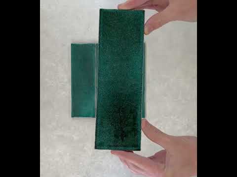 Image of Orchard Green Brick Tiles 7.5x23cm YouTube video