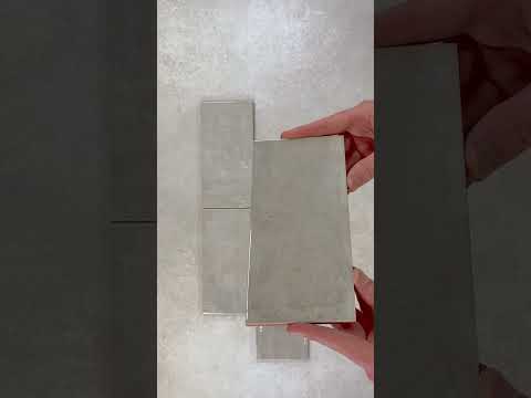 Jenson grey brick wall tile youtube video