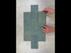 Jenson Emerald Plain and Decor Brick Tiles YouTube video