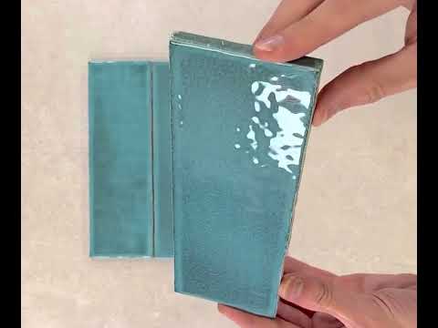 Image of Orchard Aqua Brick Tiles YouTube video