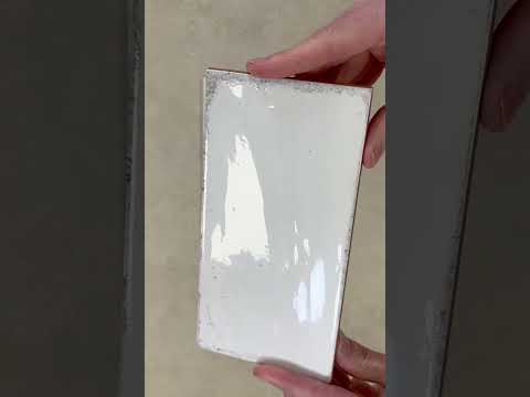 Image of Vita white brick wall tile youtube video