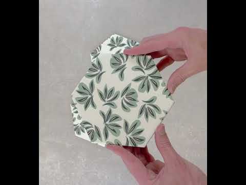 Image of Spring Leslie Decor Hex Porcelain tile 15x17cm