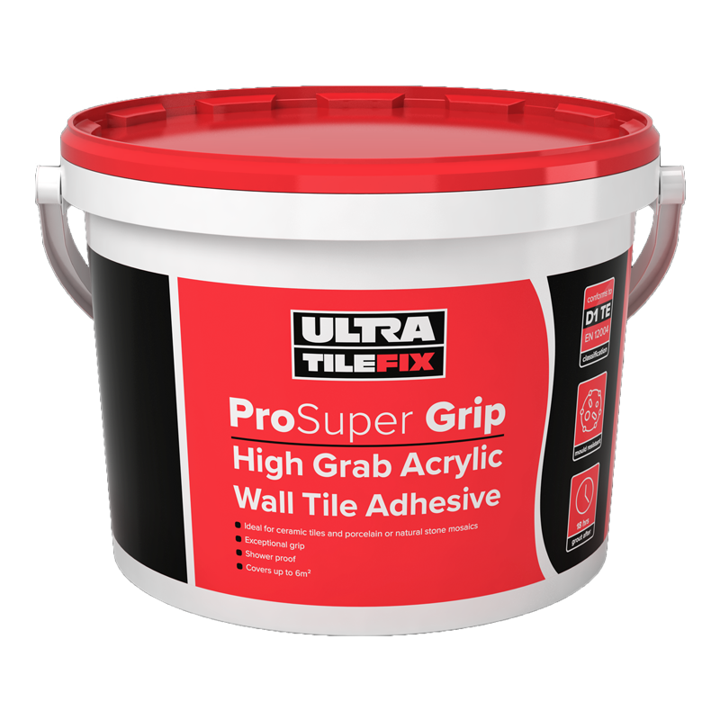 Image of Ultra Tile Fix 15kg ProSuper Grip Wall tile Adhesive-Adhesive-Ultra Tile Fix-tile.co.uk