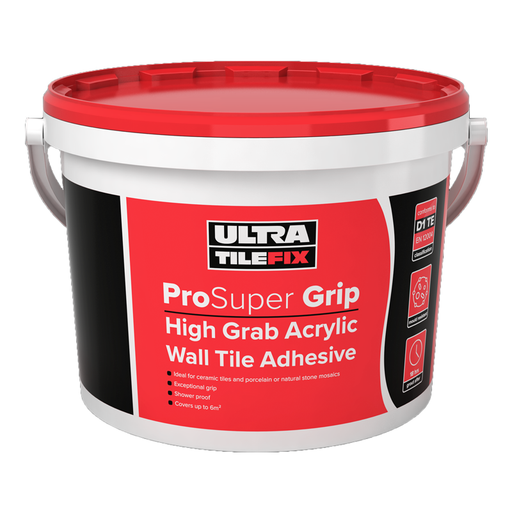 Ultra Tile Fix 15kg ProSuper Grip Wall tile Adhesive-Adhesive-Ultra Tile Fix-tile.co.uk
