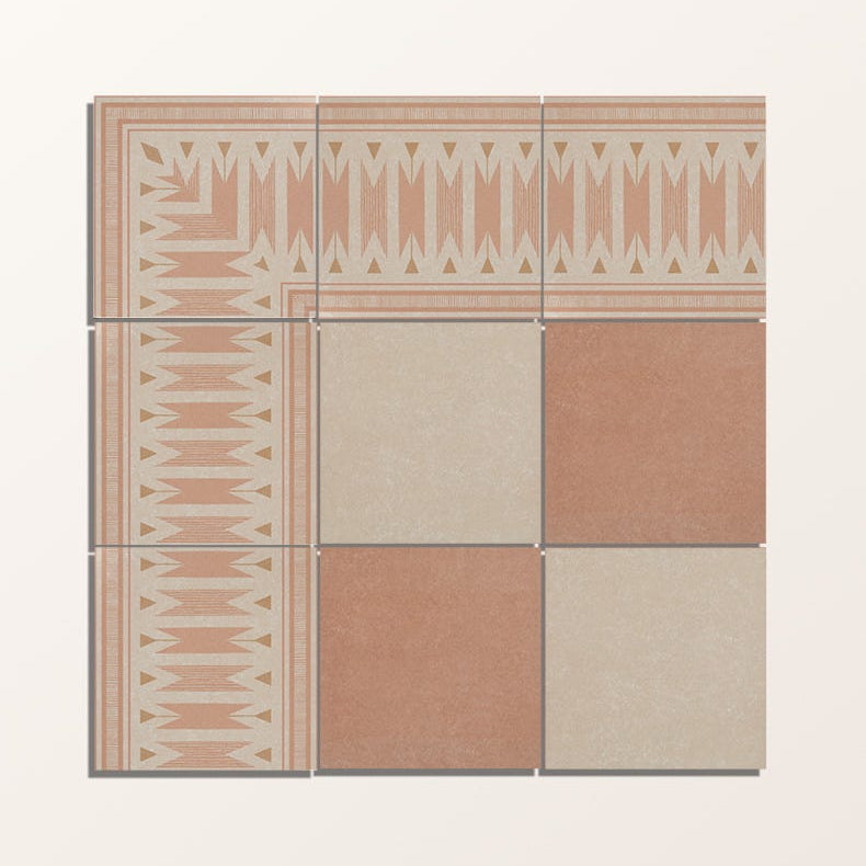 Image of Aventuras Ziggy Corner Terracotta Porcelain - 15 x 15cm-Ca Pietra-Tile.co.uk