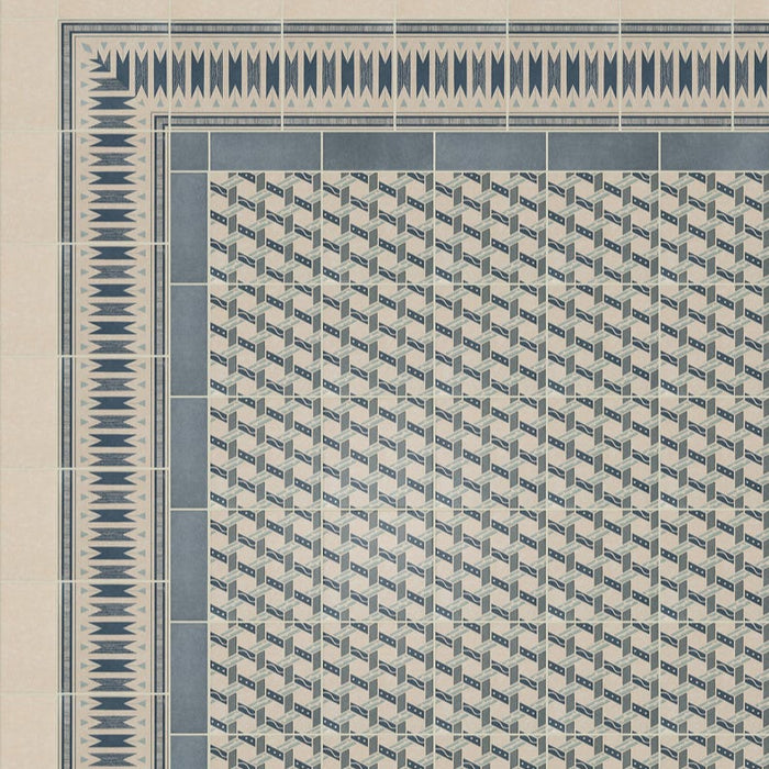 Aventuras Malla Blue Porcelain - 15 x 15cm-Ca Pietra-Tile.co.uk