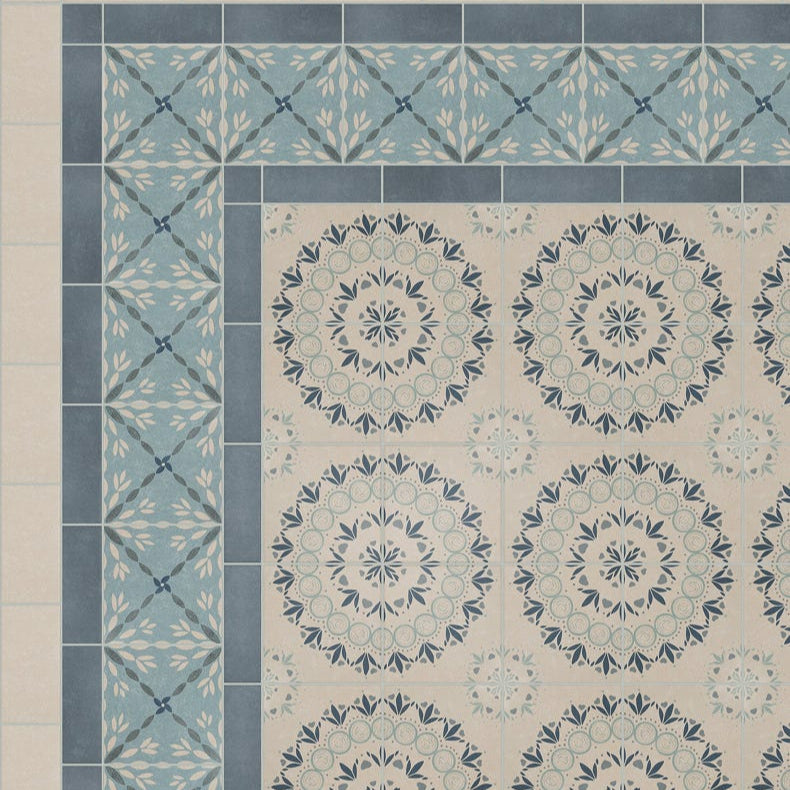 Image of Aventuras Porto Blue Porcelain - 15 x 15cm-Ca Pietra-Tile.co.uk